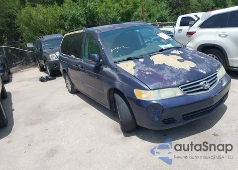 2004 Honda Odyssey Ex из США, поврежденный, VIN 5FNRL18844B117215